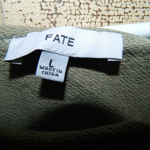 Fate Splatter Paint Oversized Sweatshirt Size Large (P-27) - Picture 2 of 4